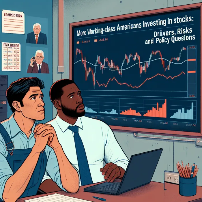 More Working-Class Americans Investing in Stocks: Drivers, Risks and Policy Questions